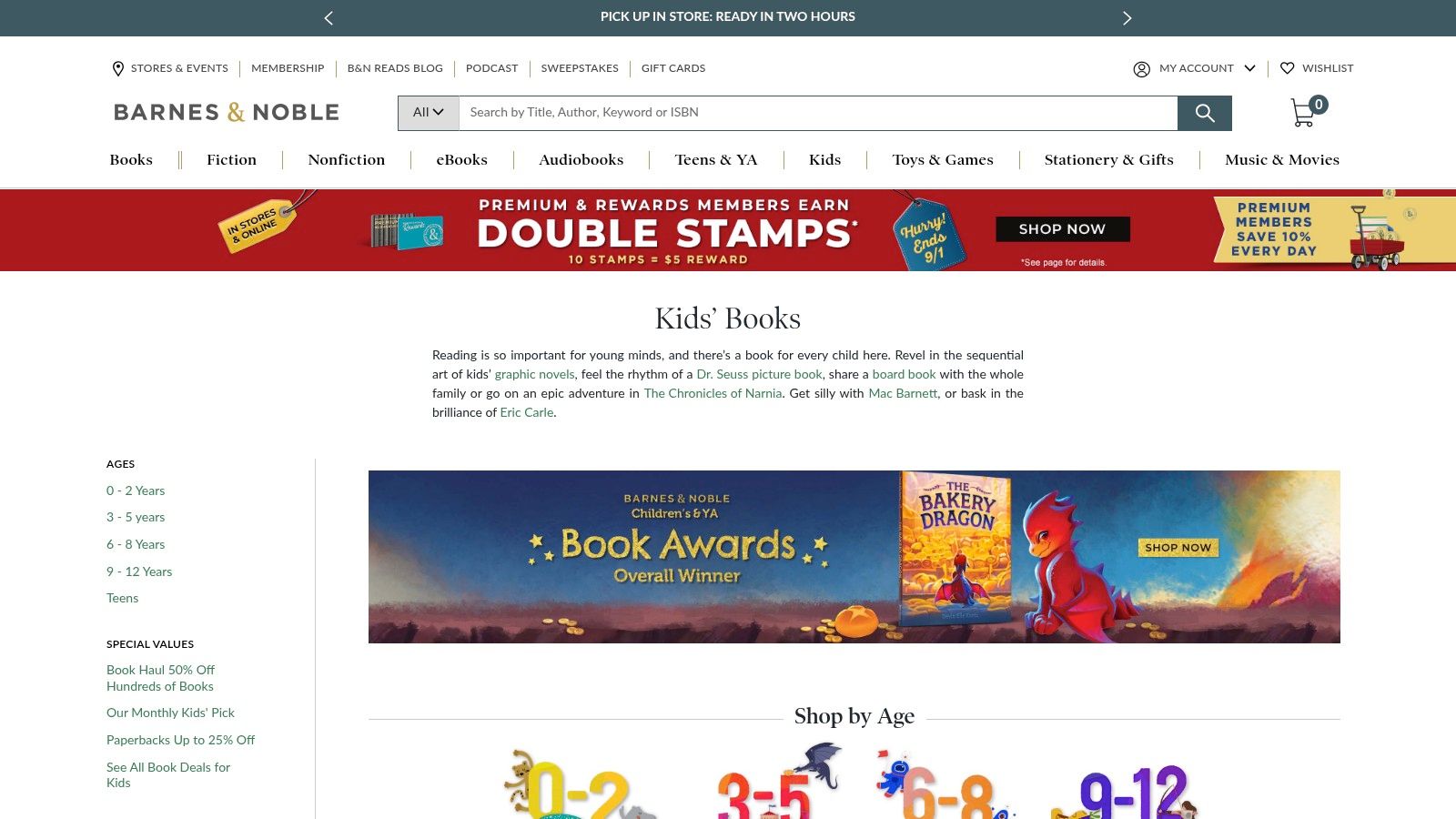 Barnes & Noble — Kids’ Books