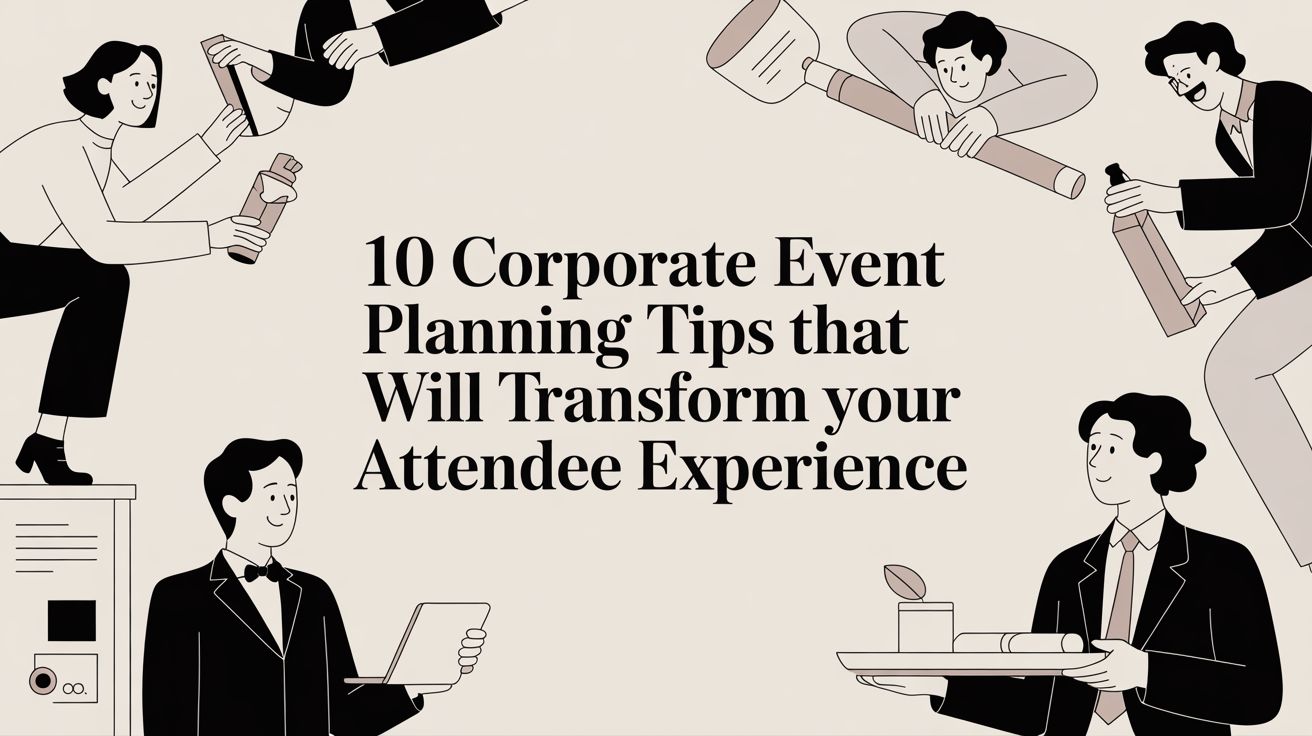 10 Corporate Event Planning Tips That Will Transform Your Attendee Experience