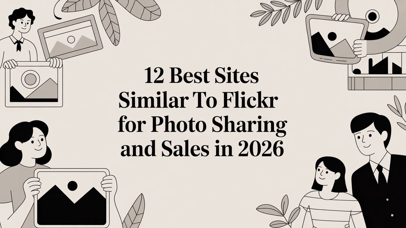 12 Best Sites Similar to Flickr for Photo Sharing and Sales in 2026