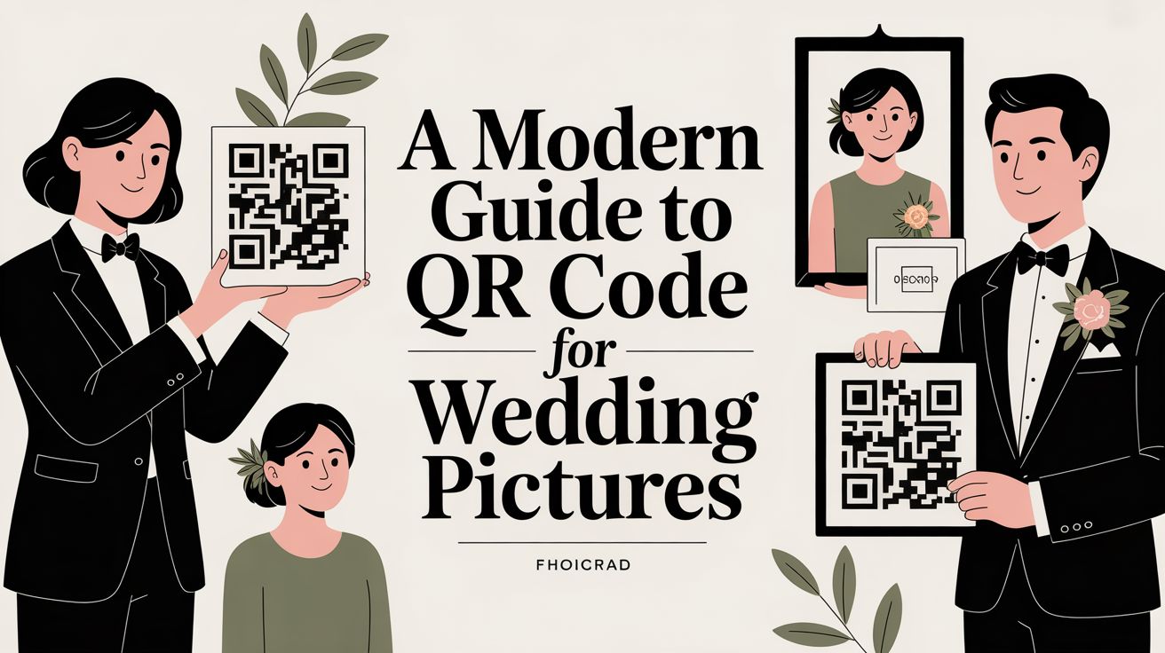 A Modern Guide to QR Code for Wedding Pictures