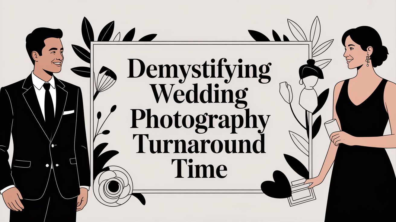 Demystifying Wedding Photography Turnaround Time