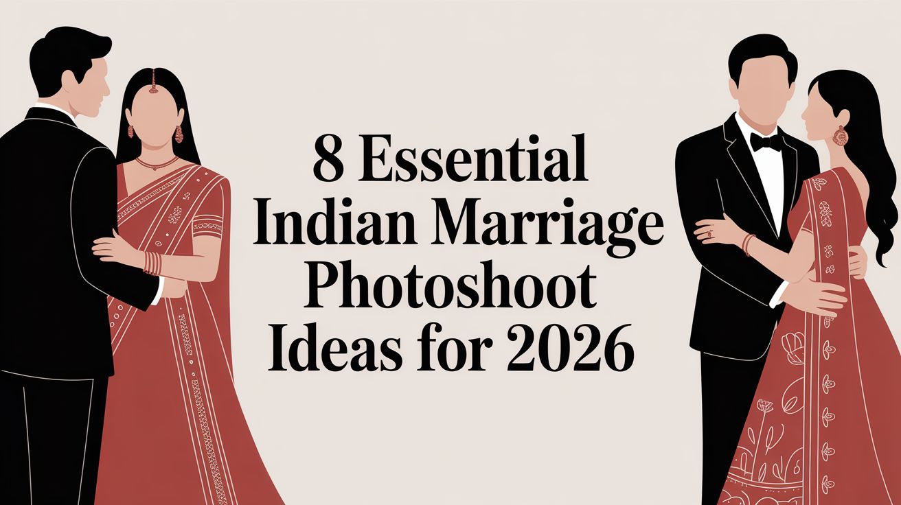 8 Essential Indian Marriage Photoshoot Ideas for 2026