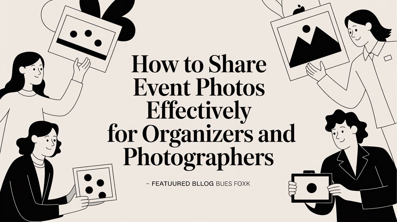 How to Share Event Photos Effectively for Organizers and Photographers