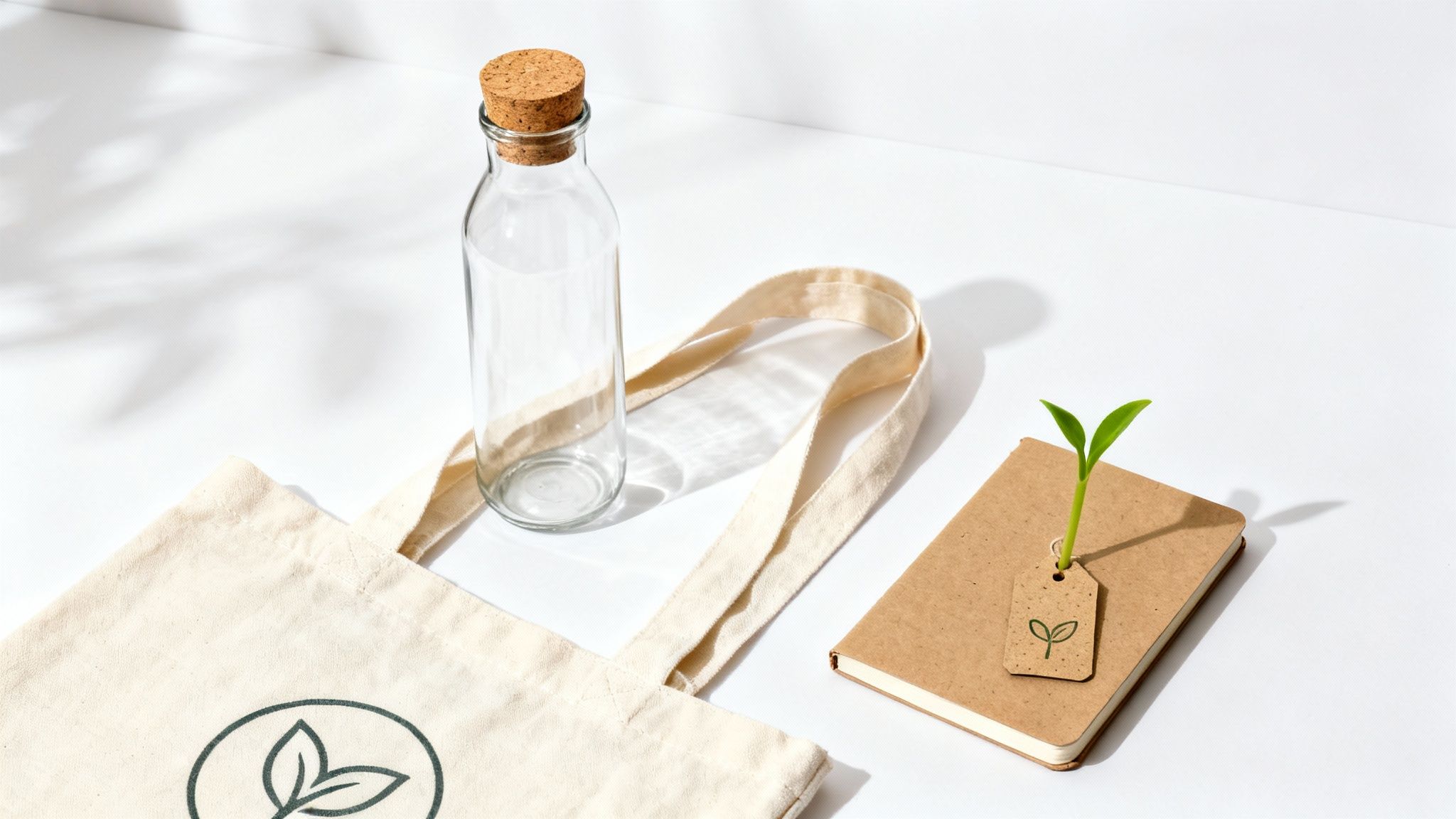 Nachhaltige Werbeartikel aus Holz und anderen umweltfreundlichen Materialien.