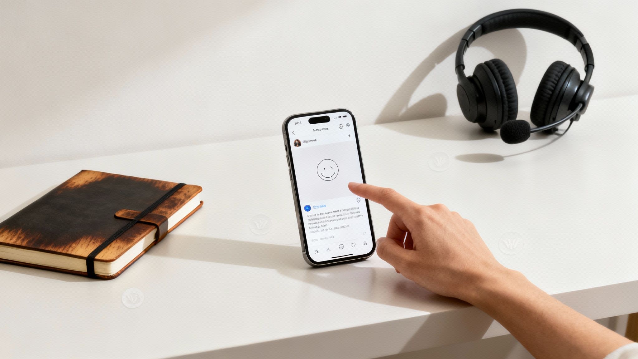 Ein Team arbeitet in einem modernen Büro kreativ an einer Markenstrategie zusammen.