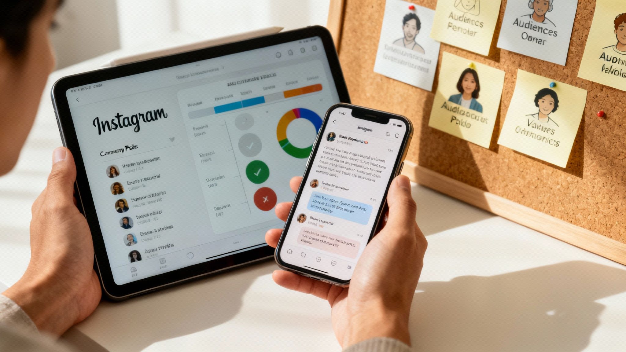 Eine Gruppe von jungen Kreativen arbeitet in einem modernen Büro an der Planung einer Marketingkampagne, was die Bedeutung der Zielgruppenanalyse symbolisiert.