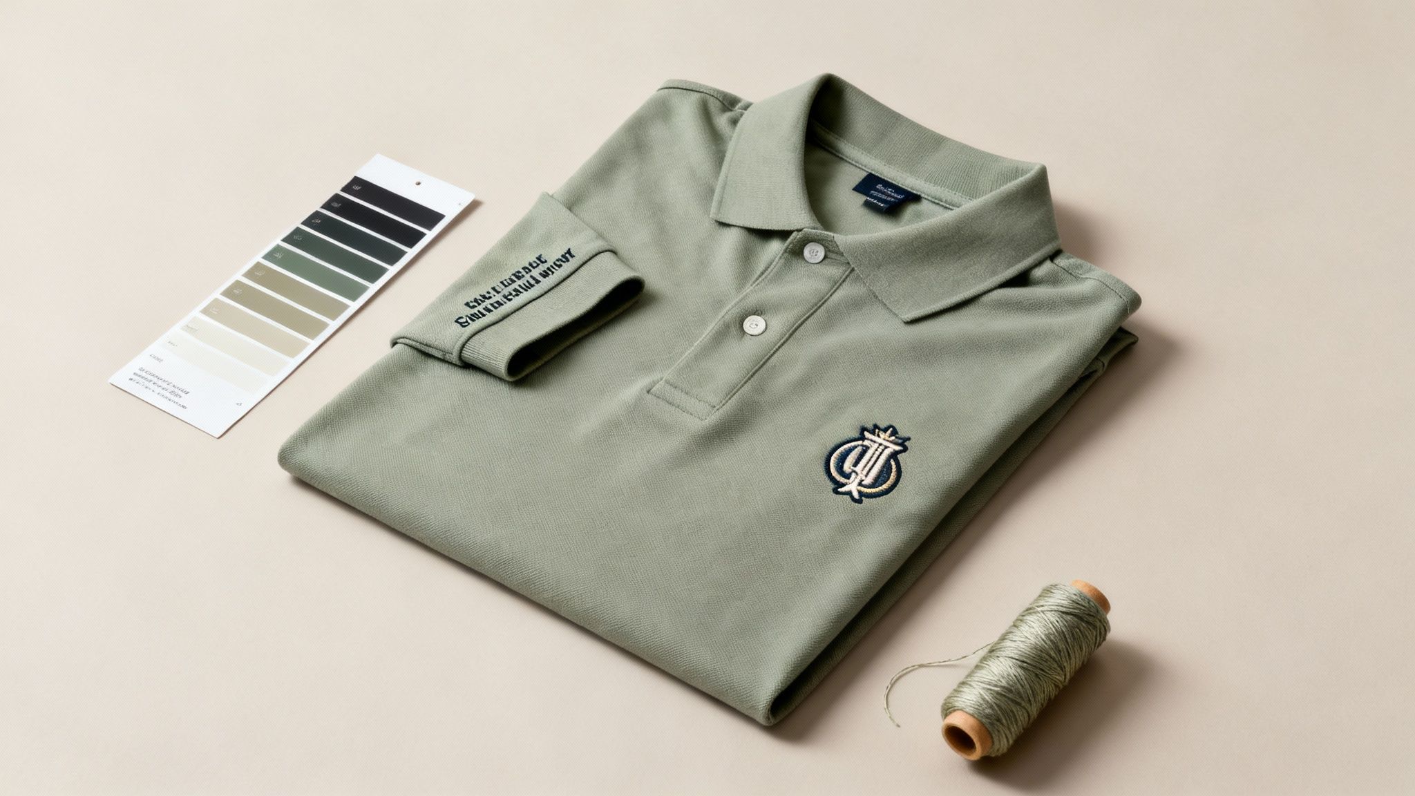 Eine Person überprüft die Qualität eines bedruckten T-Shirts in einer Produktionsumgebung.