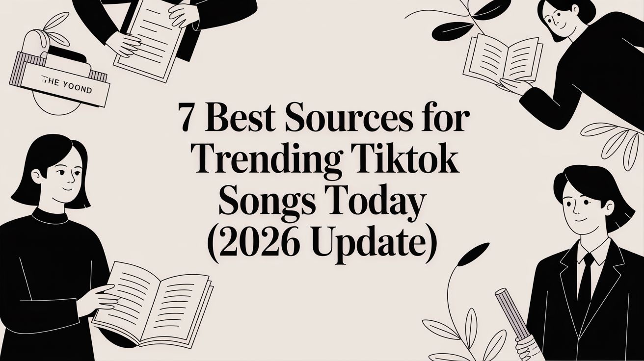 7 Best Sources for Trending TikTok Songs Today (2026 Update)