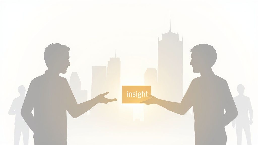 Exemple de message personnalisé sur LinkedIn