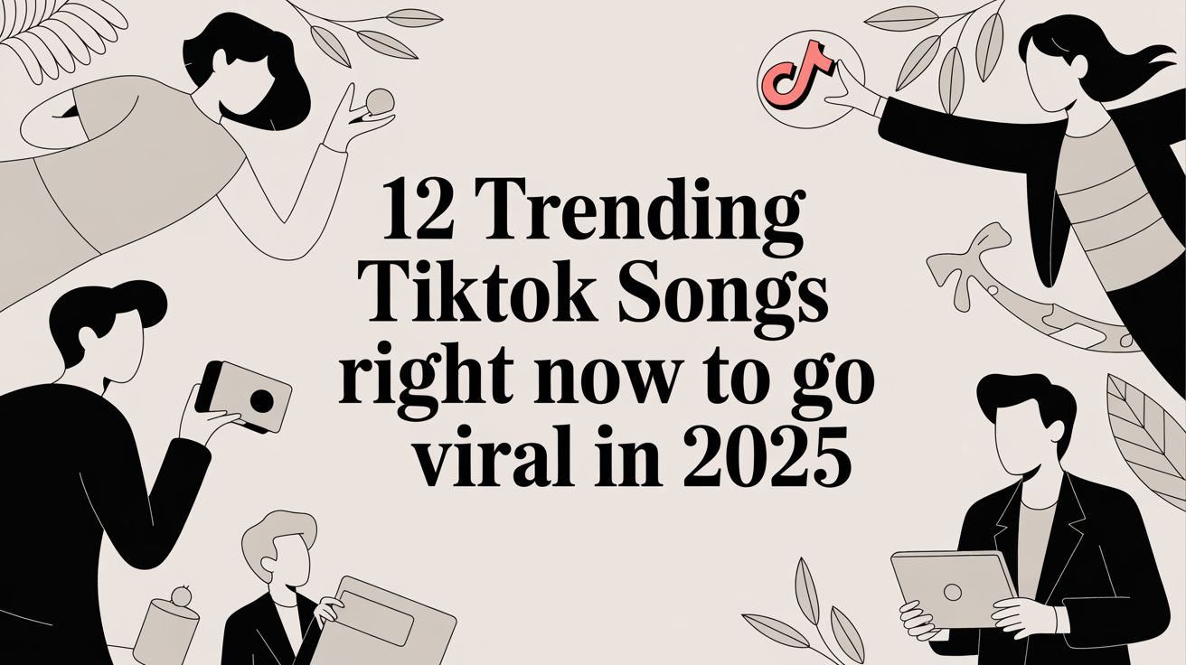 12 Trending TikTok Songs Right Now To Go Viral in 2025