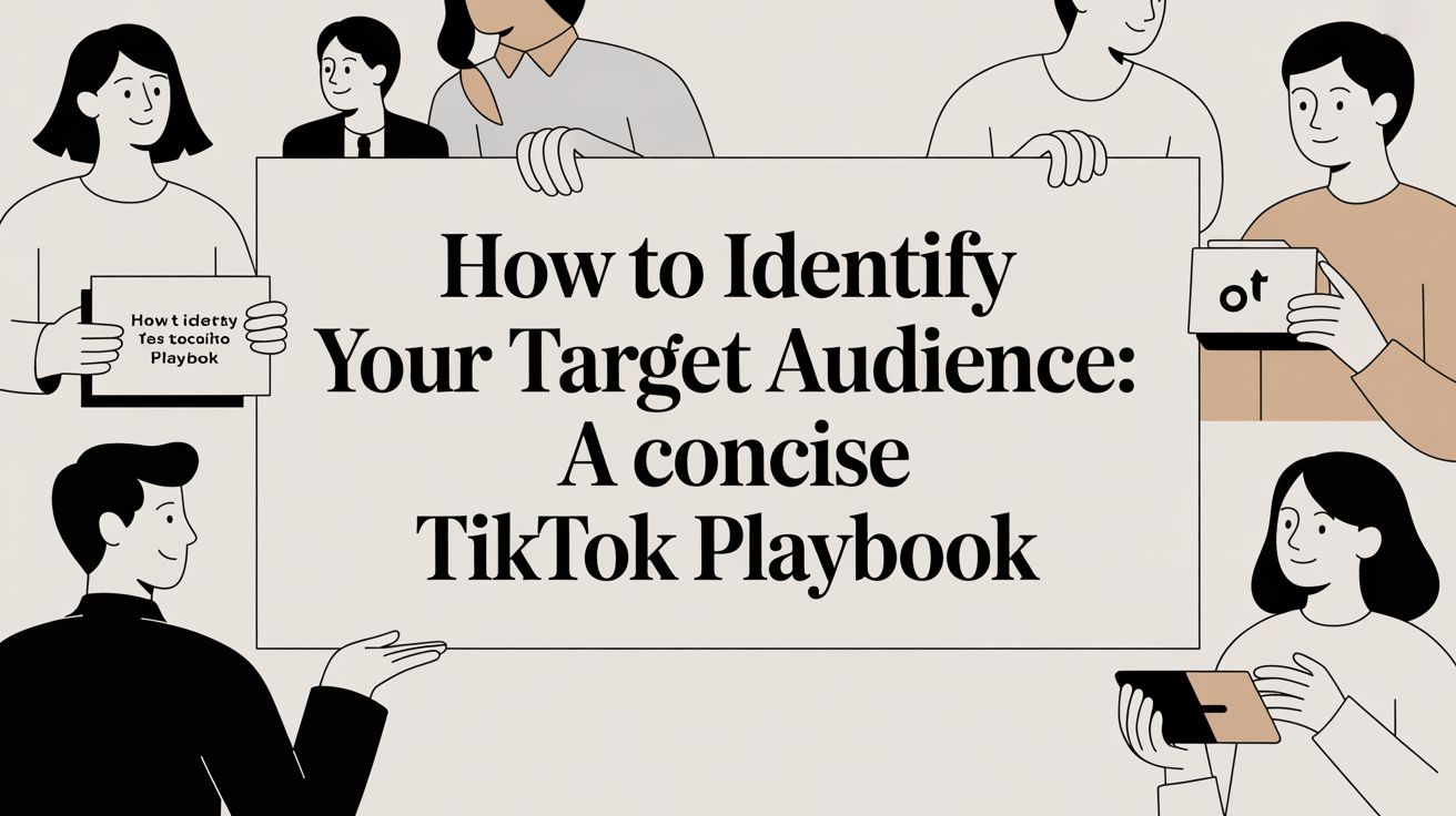 How to identify your target audience: A concise TikTok playbook