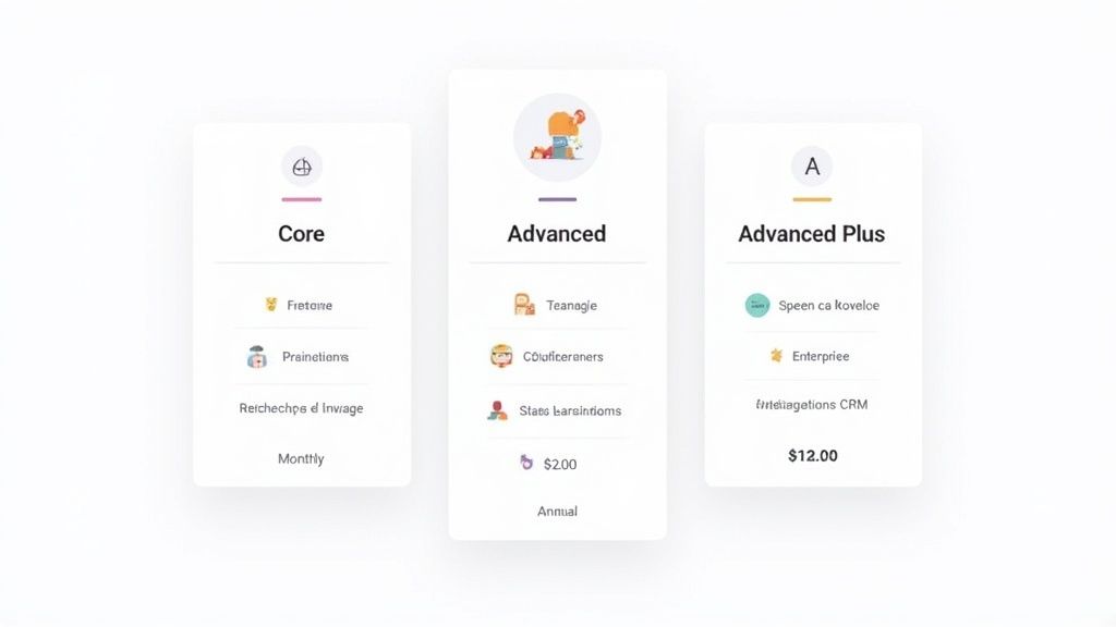 Personne analysant des données sur un écran d'ordinateur, représentant la recherche de prospects avec LinkedIn Sales Navigator.