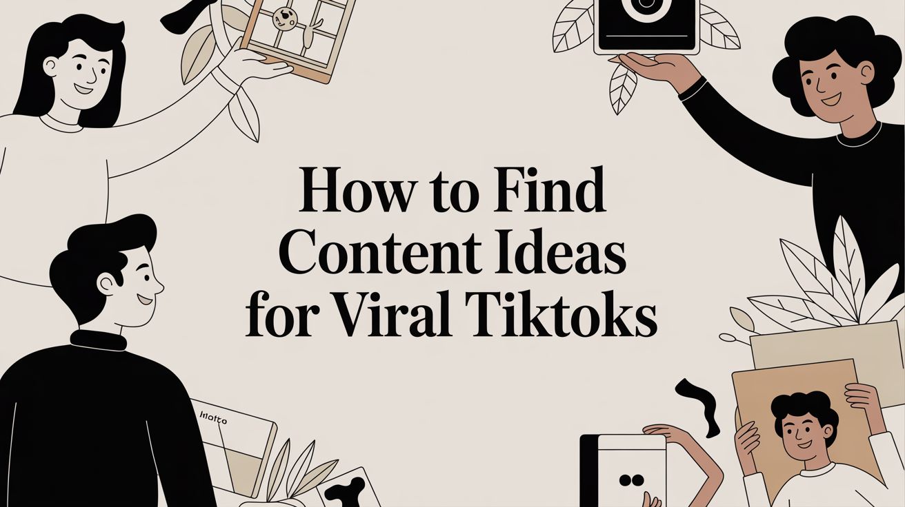 How to Find Content Ideas for Viral TikToks