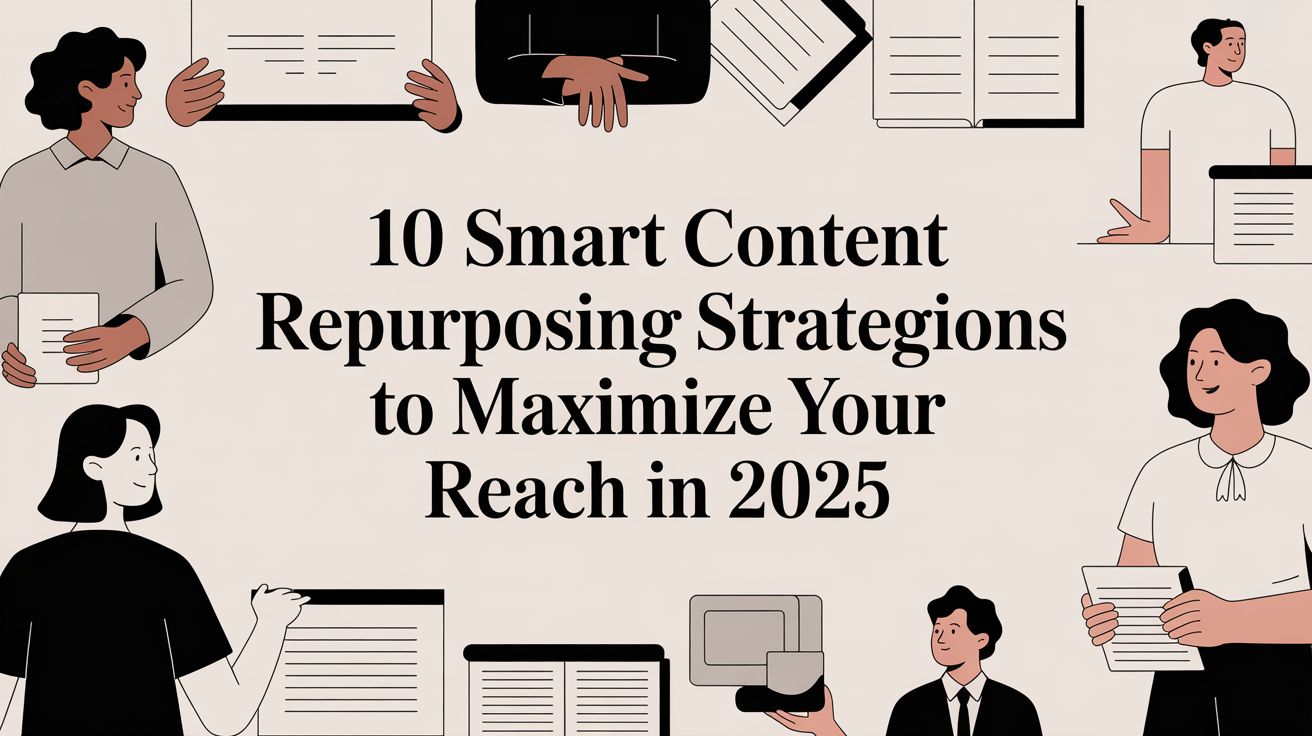 10 Smart Content Repurposing Strategies to Maximize Your Reach in 2025