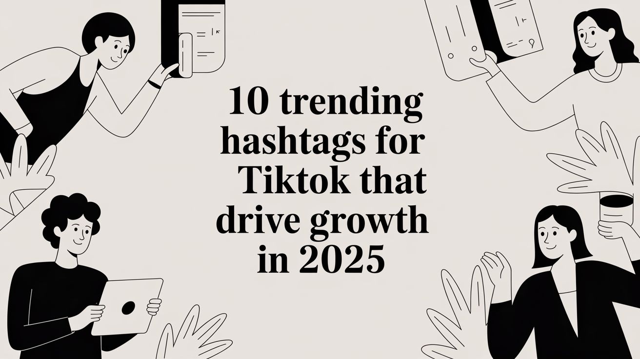 10 Trending Hashtags for TikTok That Drive Growth in 2025