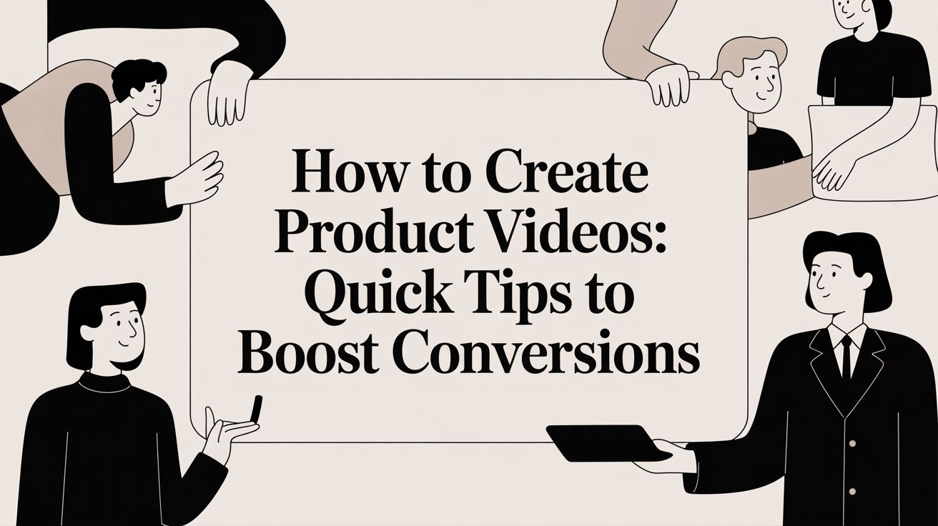 How to Create Product Videos: Quick Tips to Boost Conversions