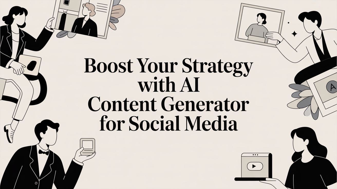 Boost Your Strategy with ai content generator for social media