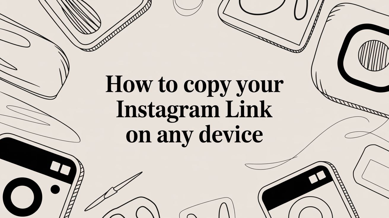 How to Copy Your Instagram Link on Any Device - Blog - taap.bio
