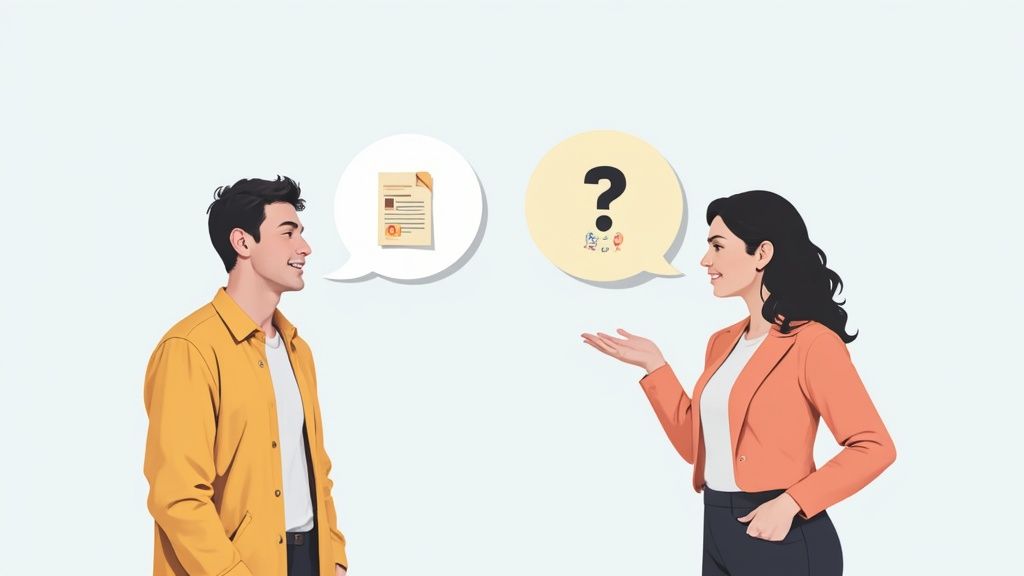 Une personne rédigeant un message personnalisé sur son ordinateur, symbolisant la communication ciblée sur LinkedIn