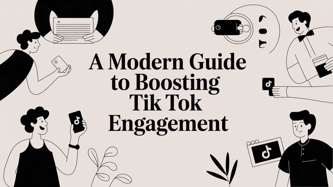 A Modern Guide to Boosting Tik Tok Engagement