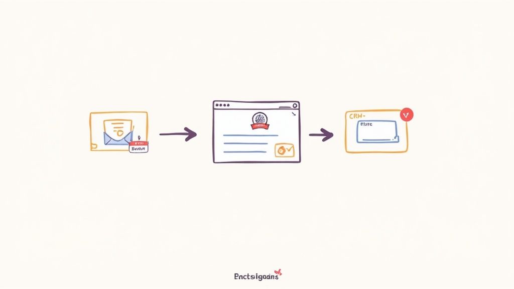 Capture d’écran workflow