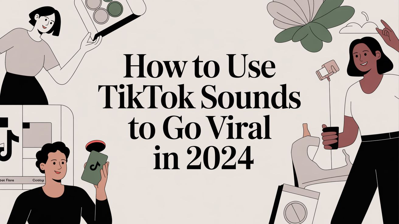 How to Use TikTok Sounds to Go Viral in 2025