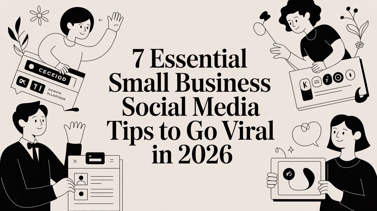 7 Essential Small Business Social Media Tips to Go Viral in 2026