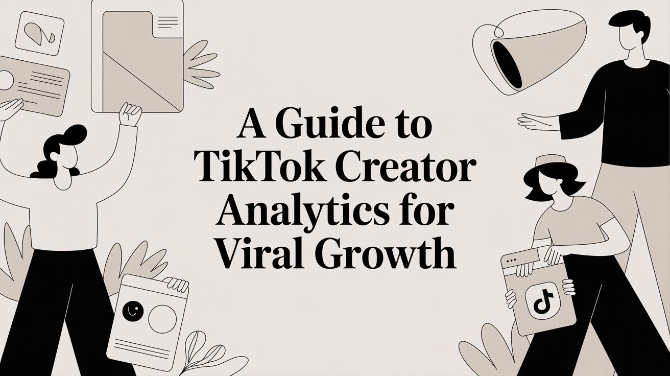A Guide to TikTok Creator Analytics for Viral Growth