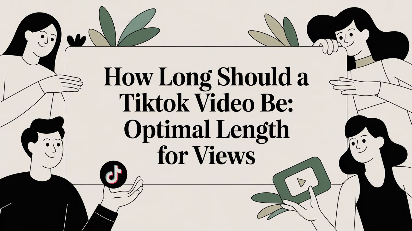 How long should a TikTok video be: Optimal length for views