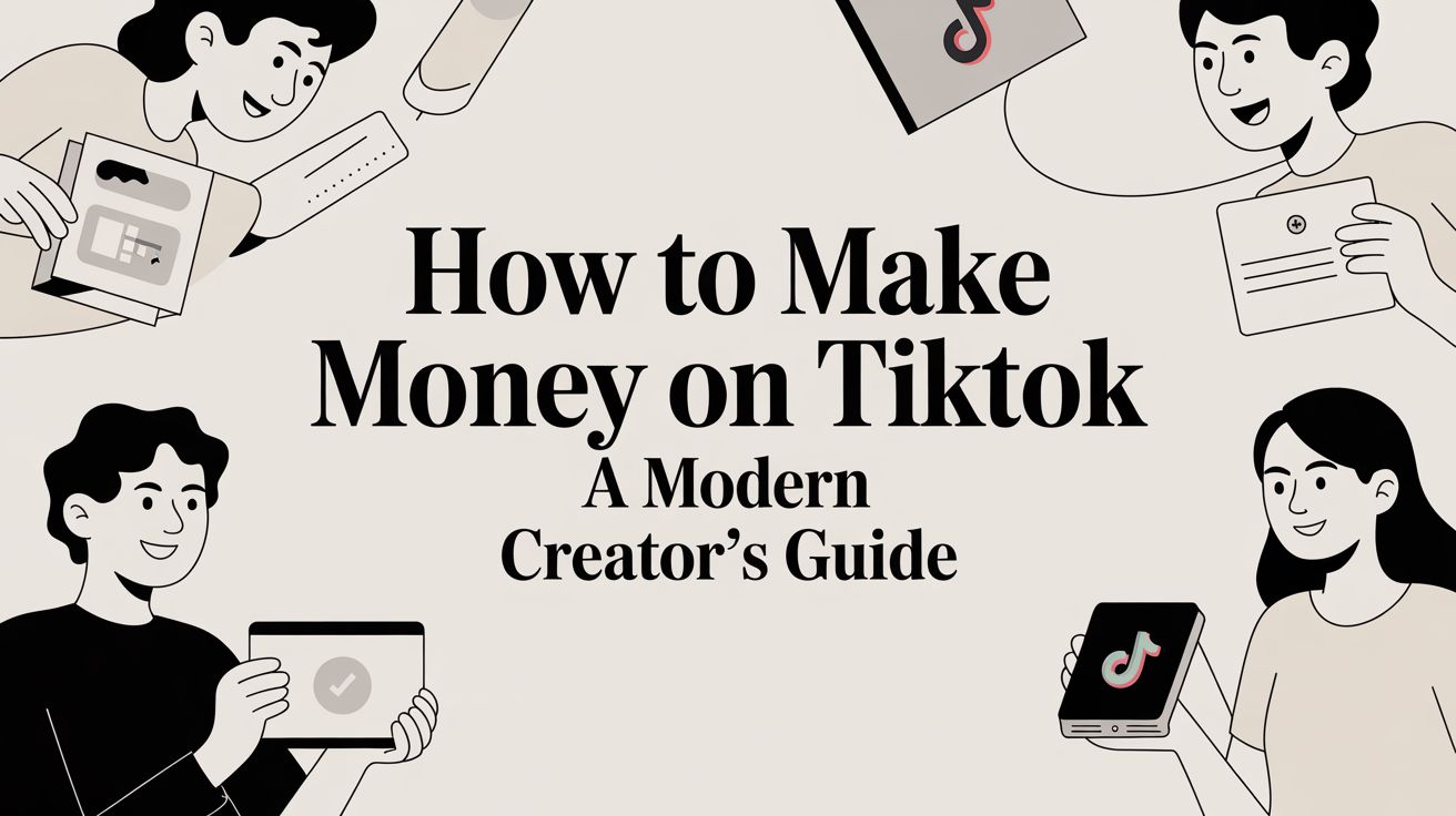 How to Make Money on TikTok A Modern Creator's Guide
