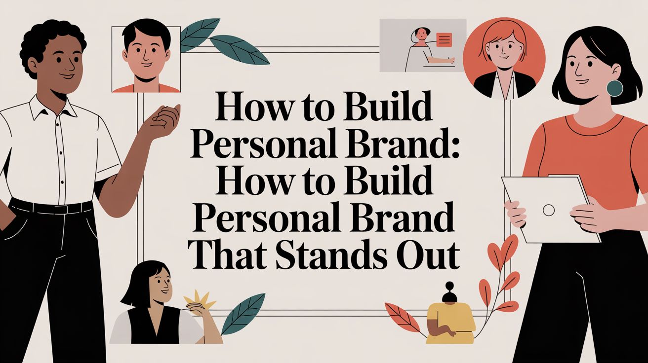 How to Build Personal Brand: how to build personal brand that stands out