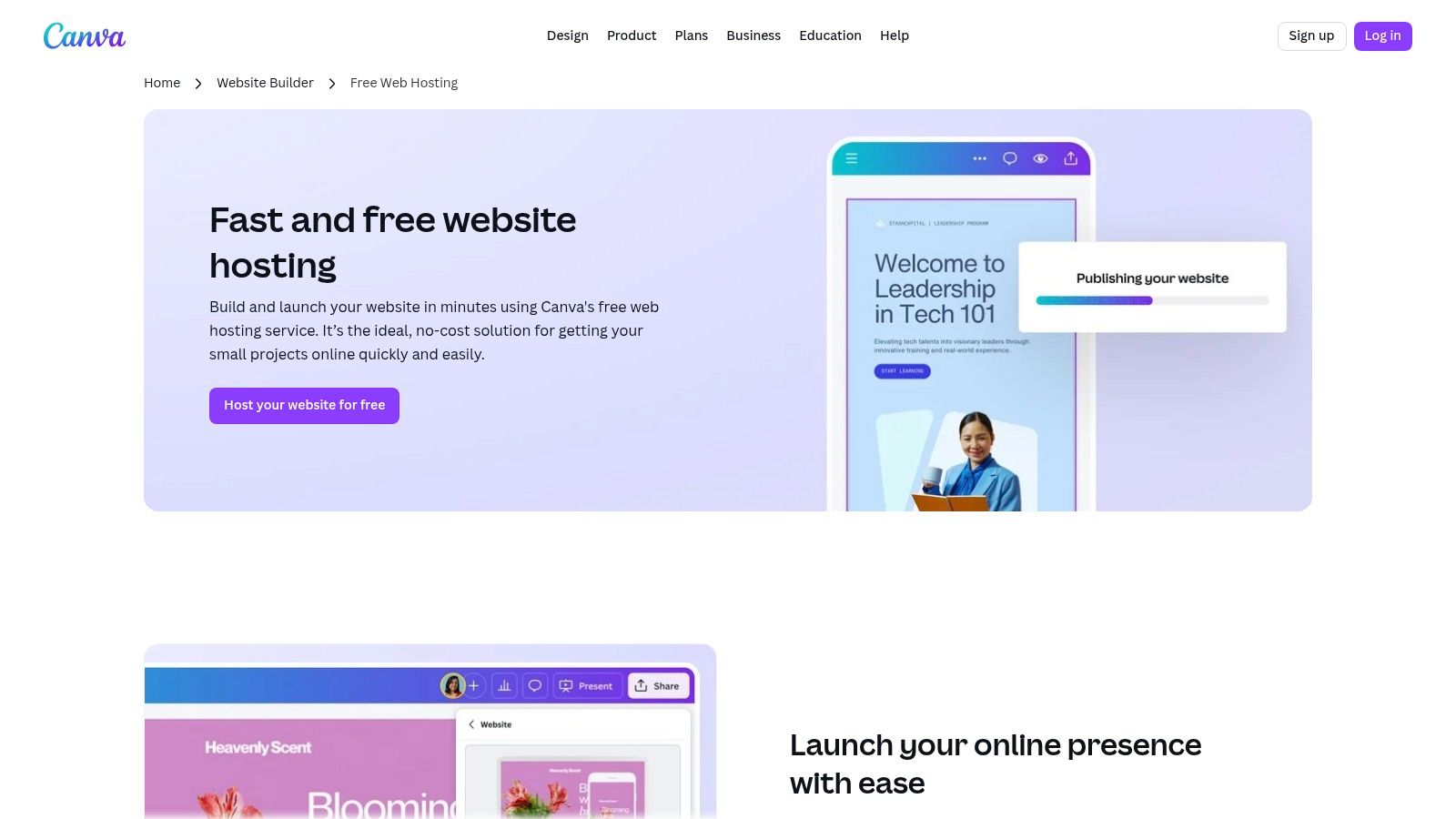 Canva Websites