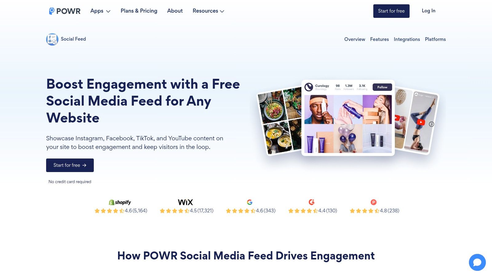 POWR Social Feed