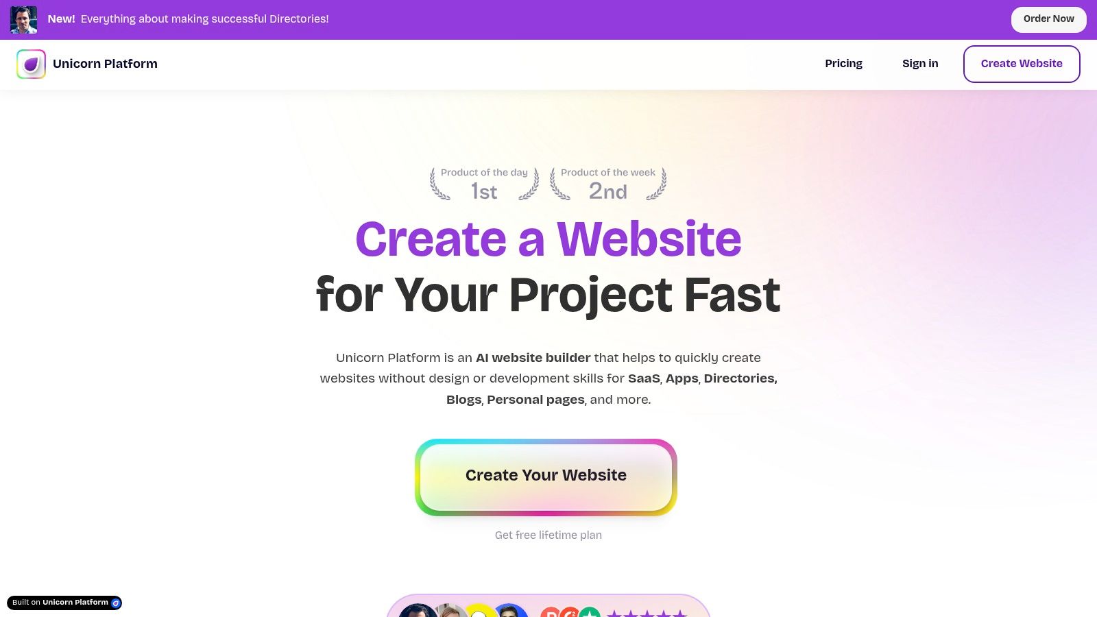 Unicorn Platform