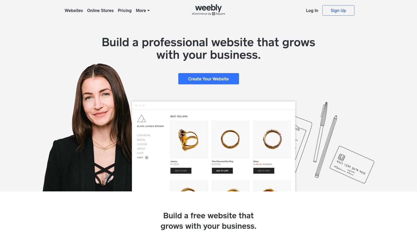 Weebly (by Square)