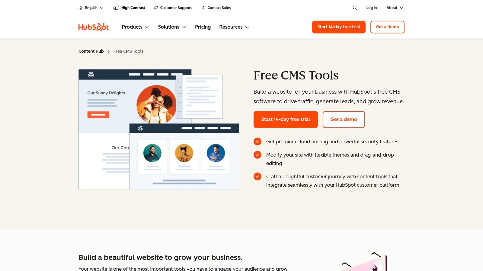 HubSpot Free CMS Tools