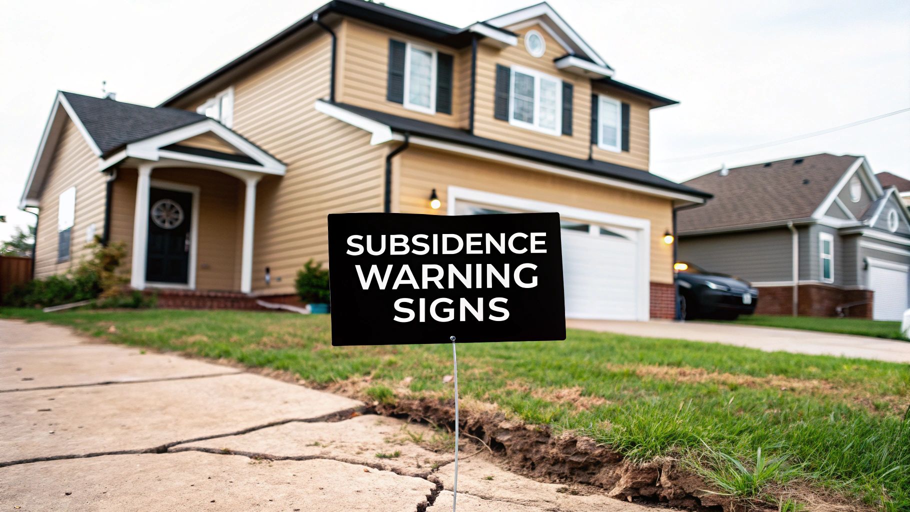 A Homeowner's Guide to Subsidence Signs in Houses