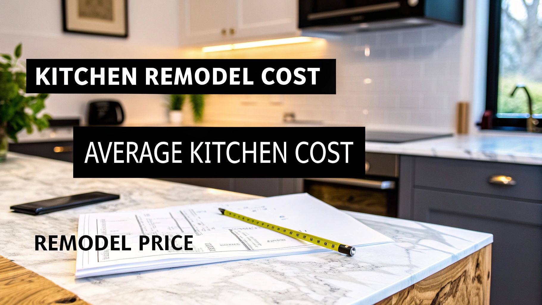 Average Price for Remodelling a Kitchen in London