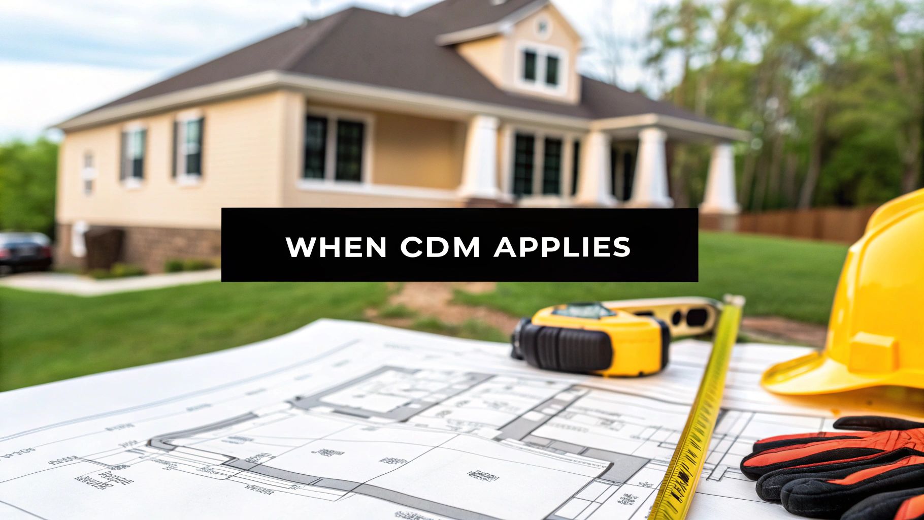 When do CDM Regulations Apply: A Concise Construction Guide