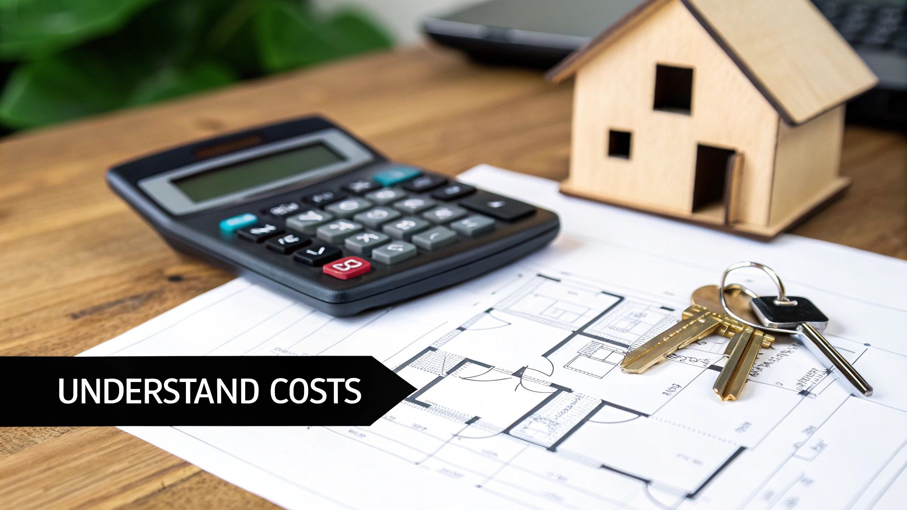A modern kitchen and dining area in a new build Wimbledon home