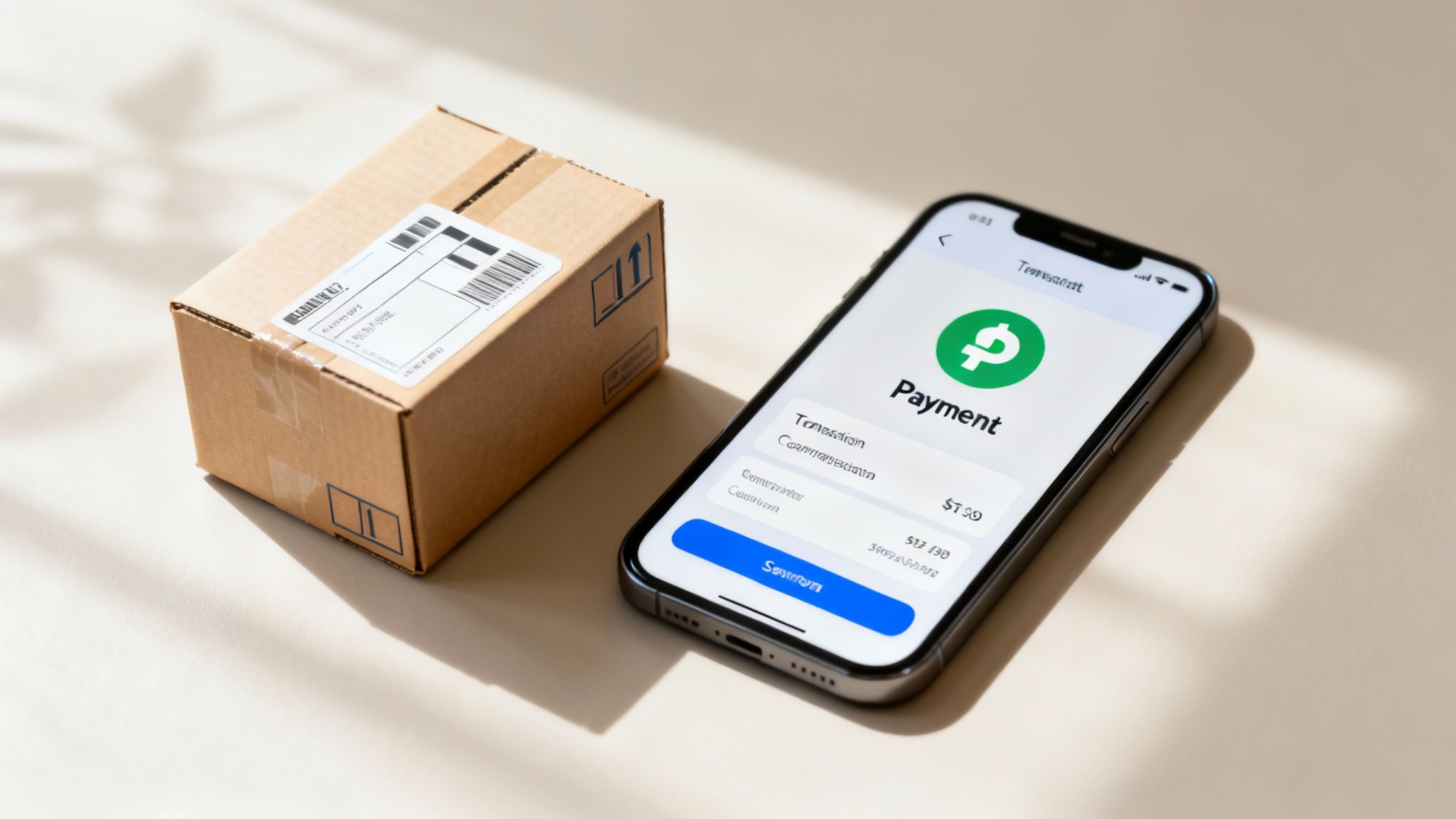 Osoba analizująca dane marketingowe na laptopie, z wykresami i ikonami mediów społecznościowych w tle.