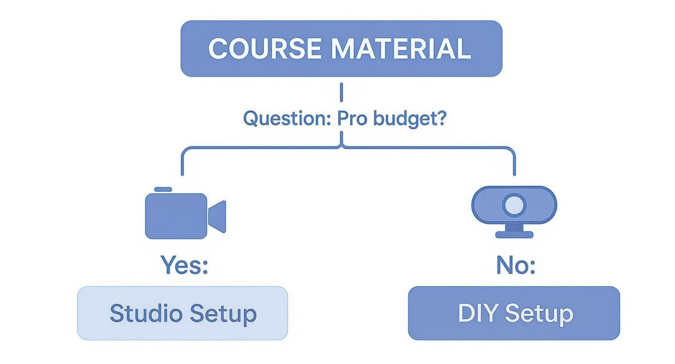 Infographic about course design online