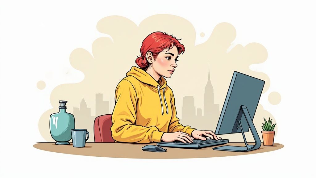 Zdjęcie przedstawiające grupę ludzi pracujących wspólnie przy stole nad projektem, symbolizujące aktywizację społeczności