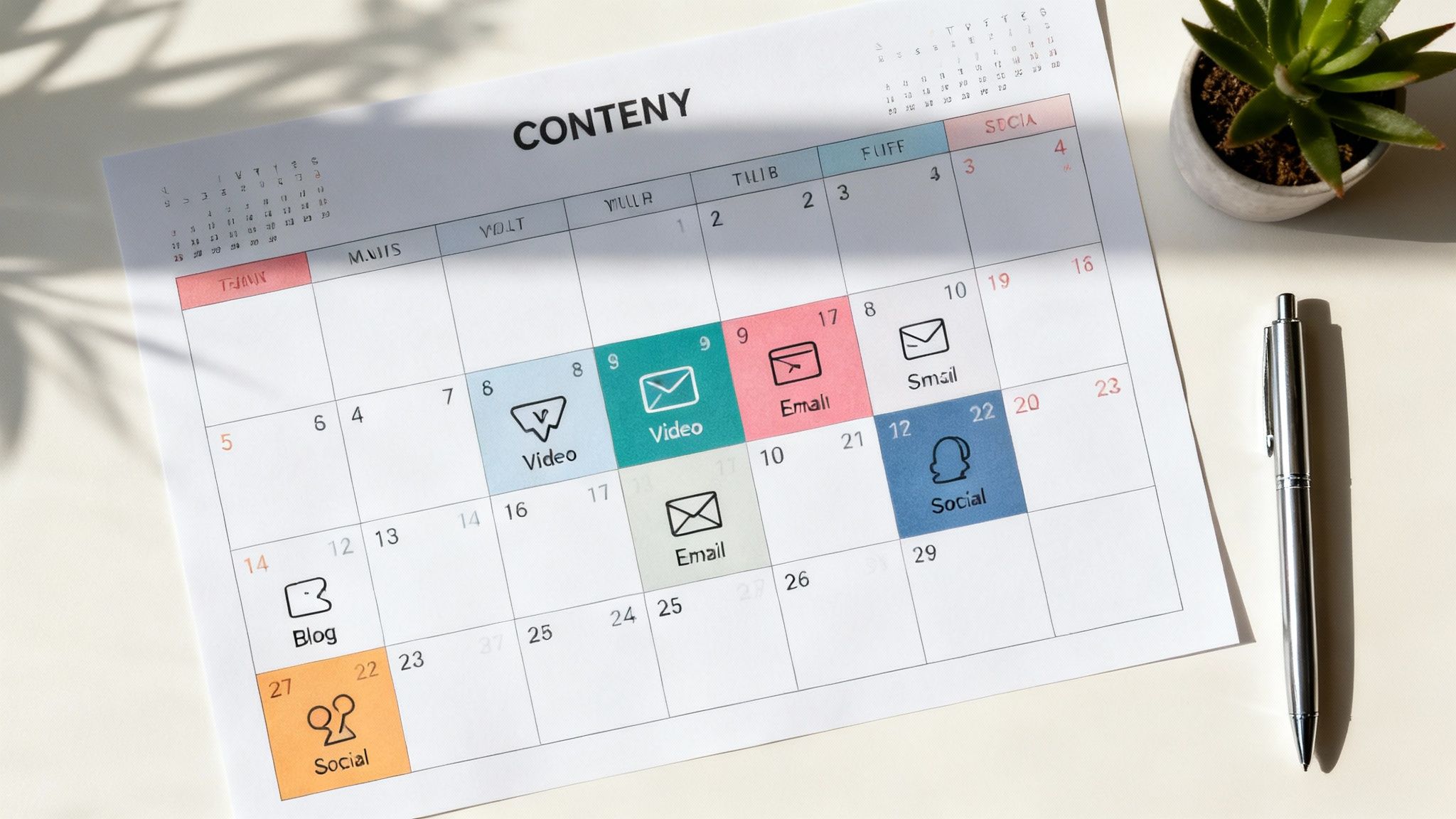 Implement a Strategic Content Calendar