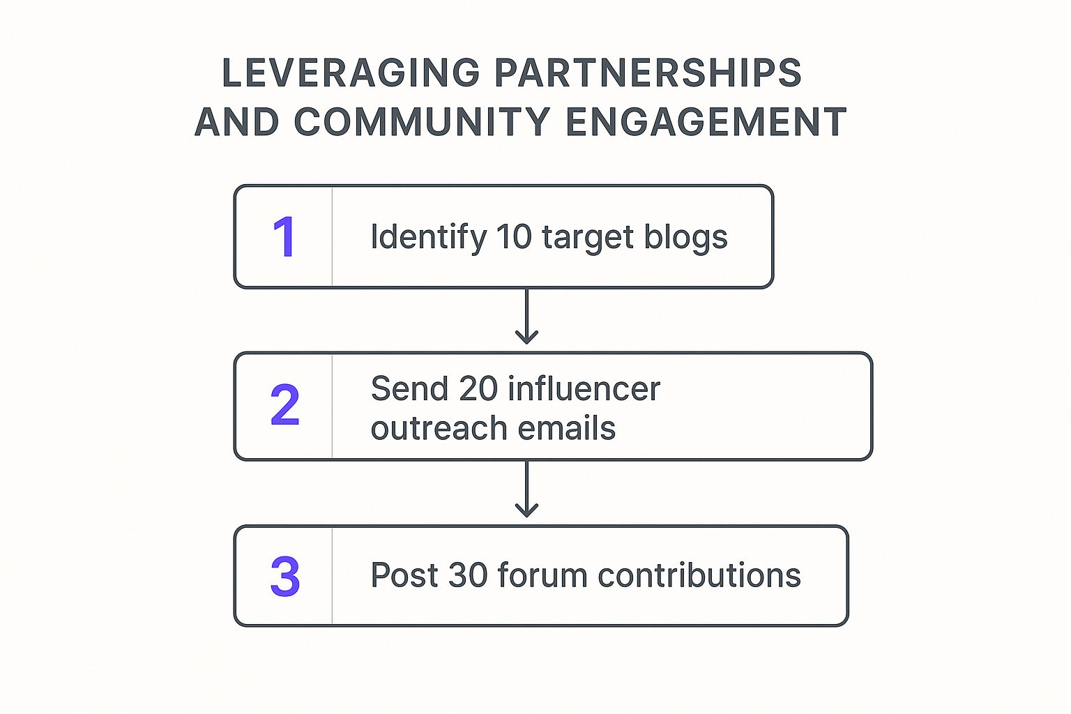 Infographic about how to bring traffic to my blog