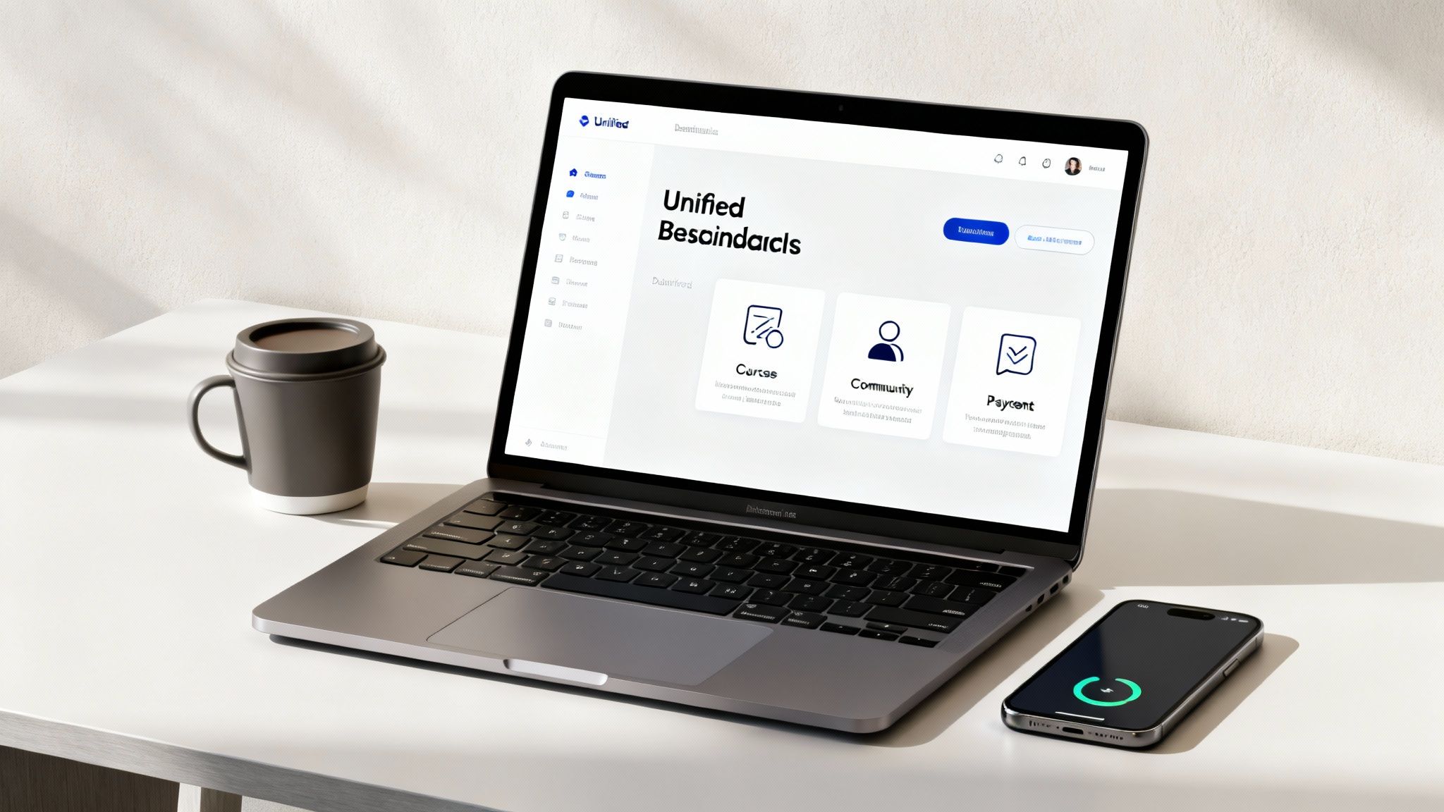 A pricing table with three different membership tiers, showing the features and benefits of each to help users decide.