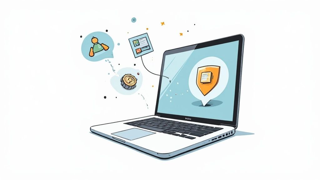 Osoby biorące udział w spotkaniu online, co symbolizuje zaangażowanie w płatnej społeczności