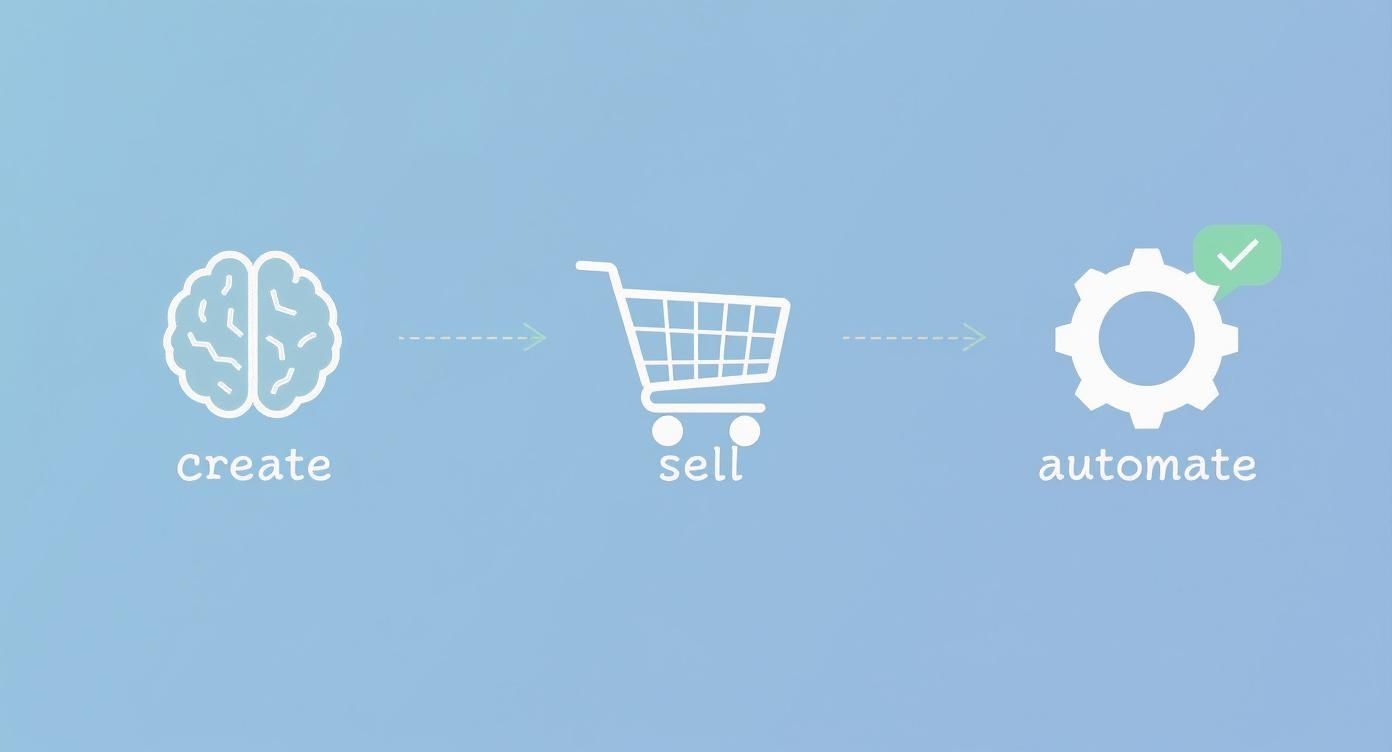 Infographic about what are digital downloads