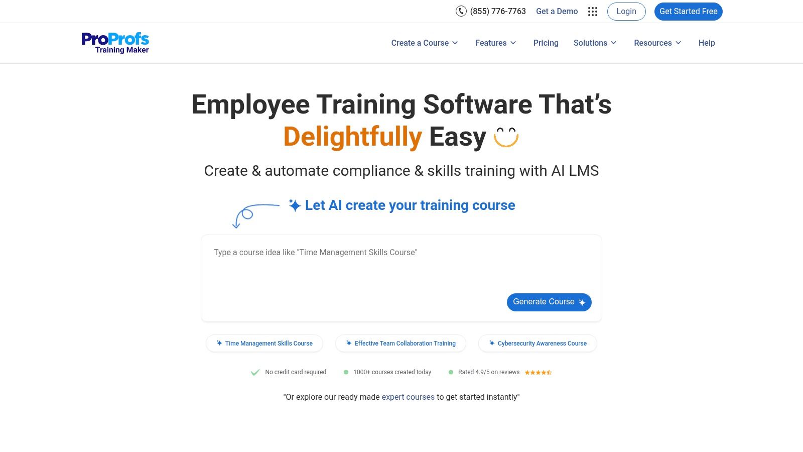 ProProfs Training Maker