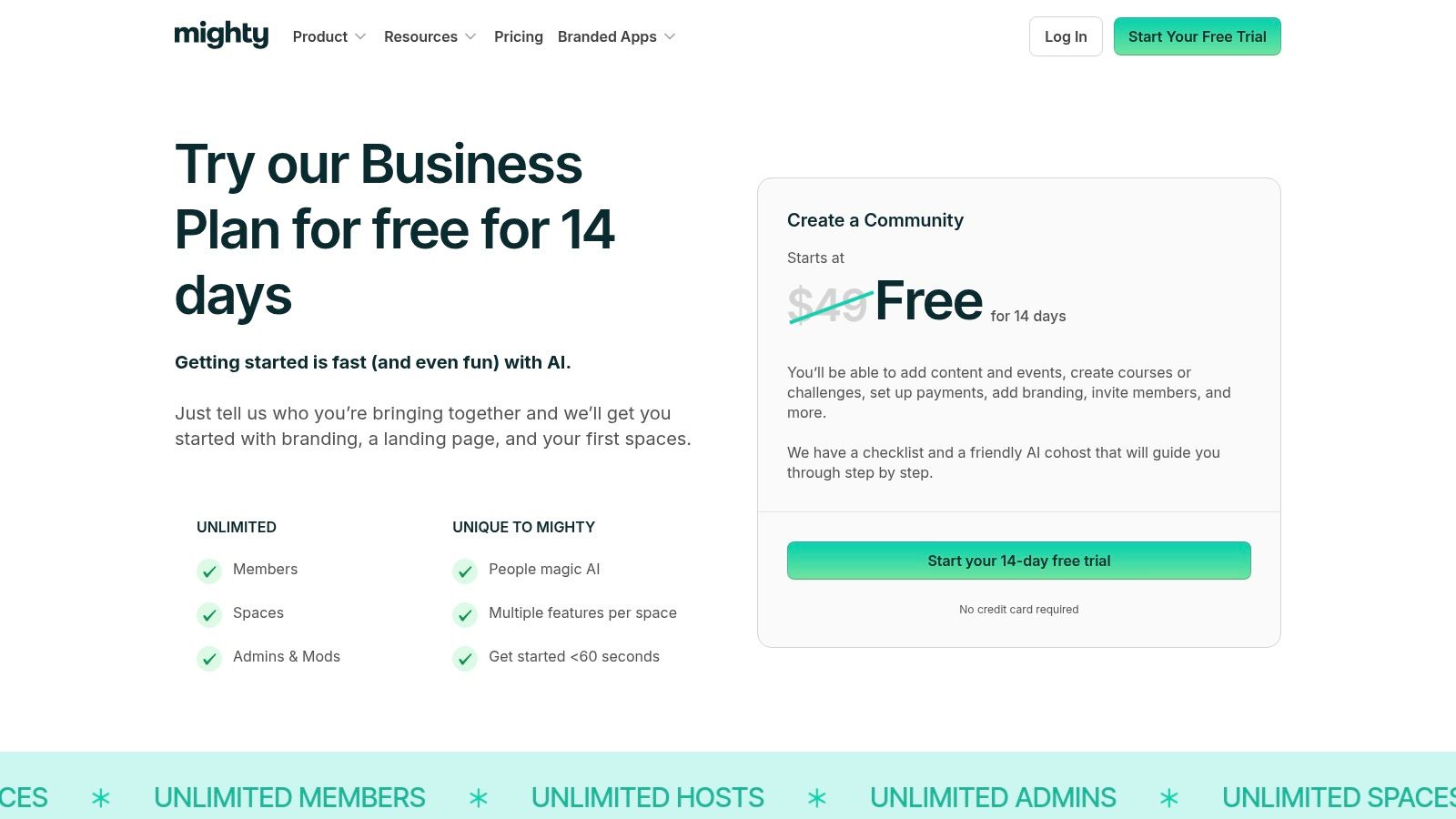 Mighty Networks platform